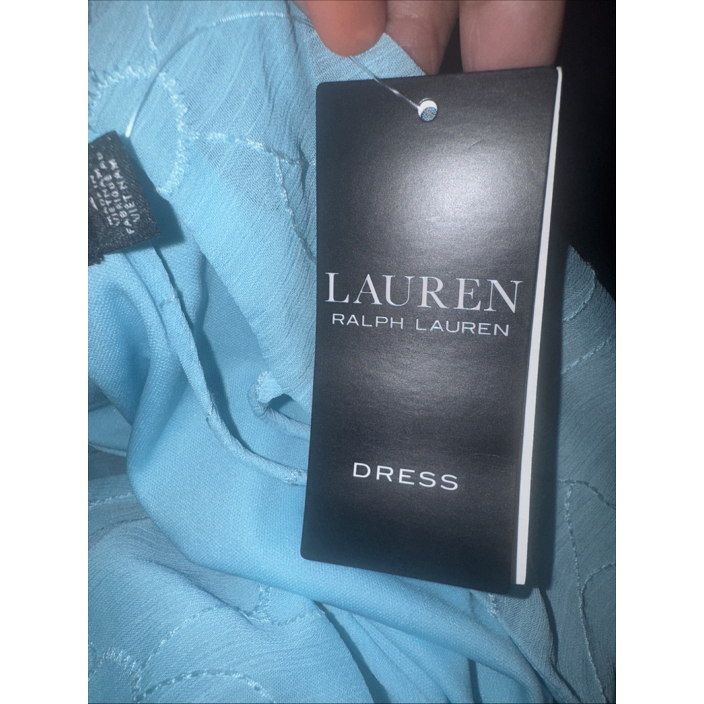 Lauren Ralph Lauren Women's Eyelet Sleeveless Shift Dress 250837532001 NWT -14 - Picture 7 of 7